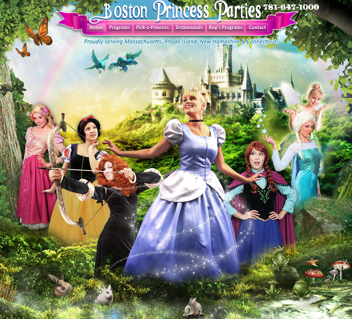 Boston Princess Party, Boston Princess Parties